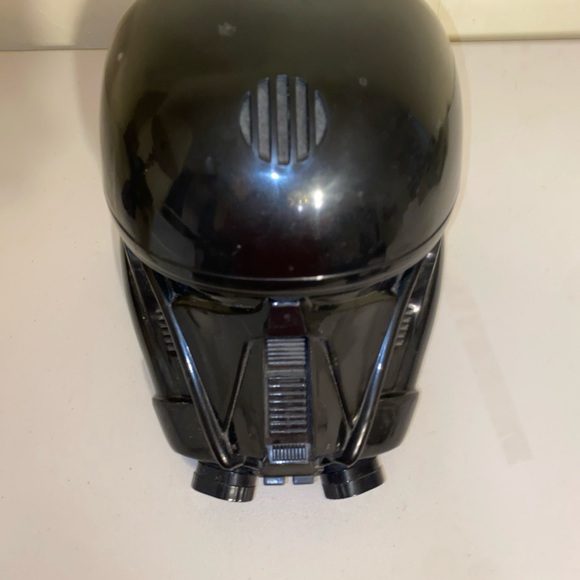 Star Wars Black and Green Kids Costume Helmet - Picture 5 of 9